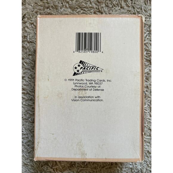 1991 Operation DESERT SHIELD Pacific Trading CARD BOX 36 Packs - Picture 2 of 6